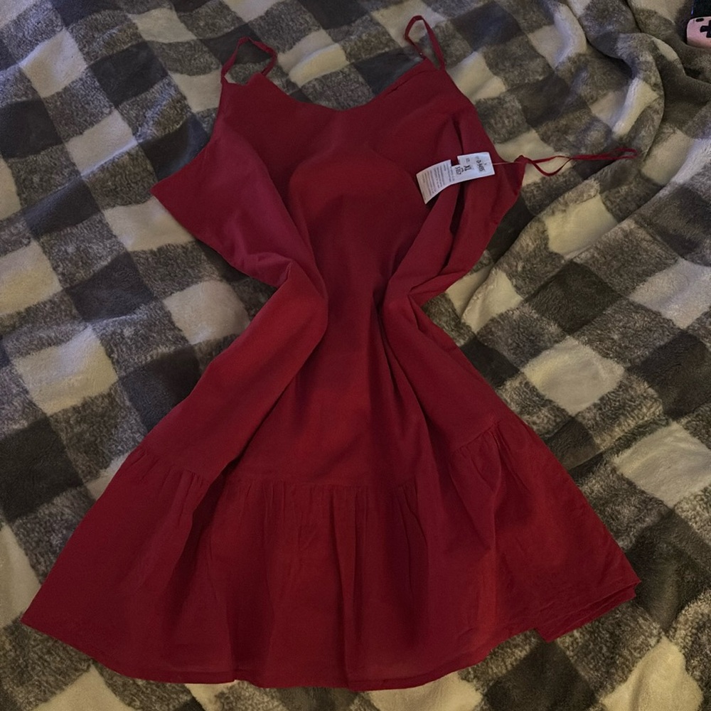 Red dress from India